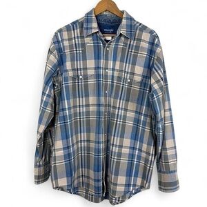Vintage Wrangler western snap shirt